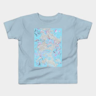 Smoke and Mirrors Abstract Painting Kids T-Shirt